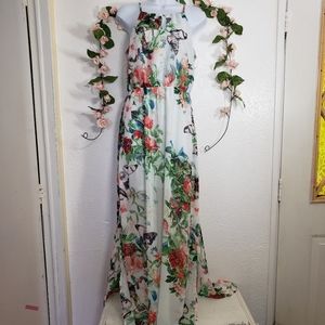 FATE Floral long dress